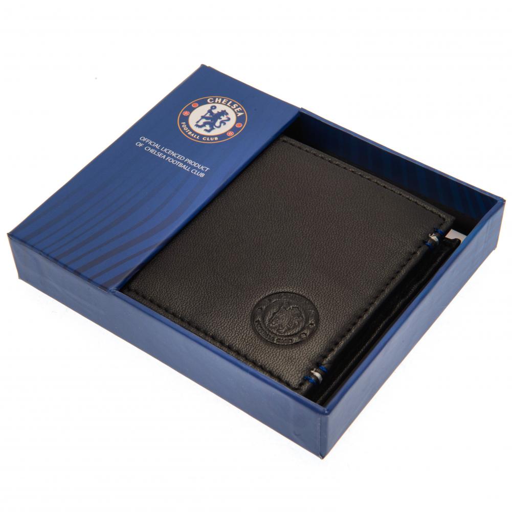 Official Chelsea FC Leather Stitched Wallet