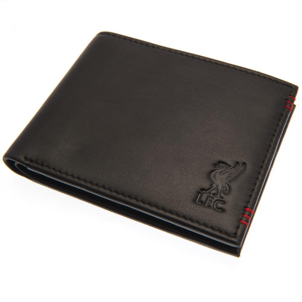 Official Liverpool FC Leather Stitched Wallet