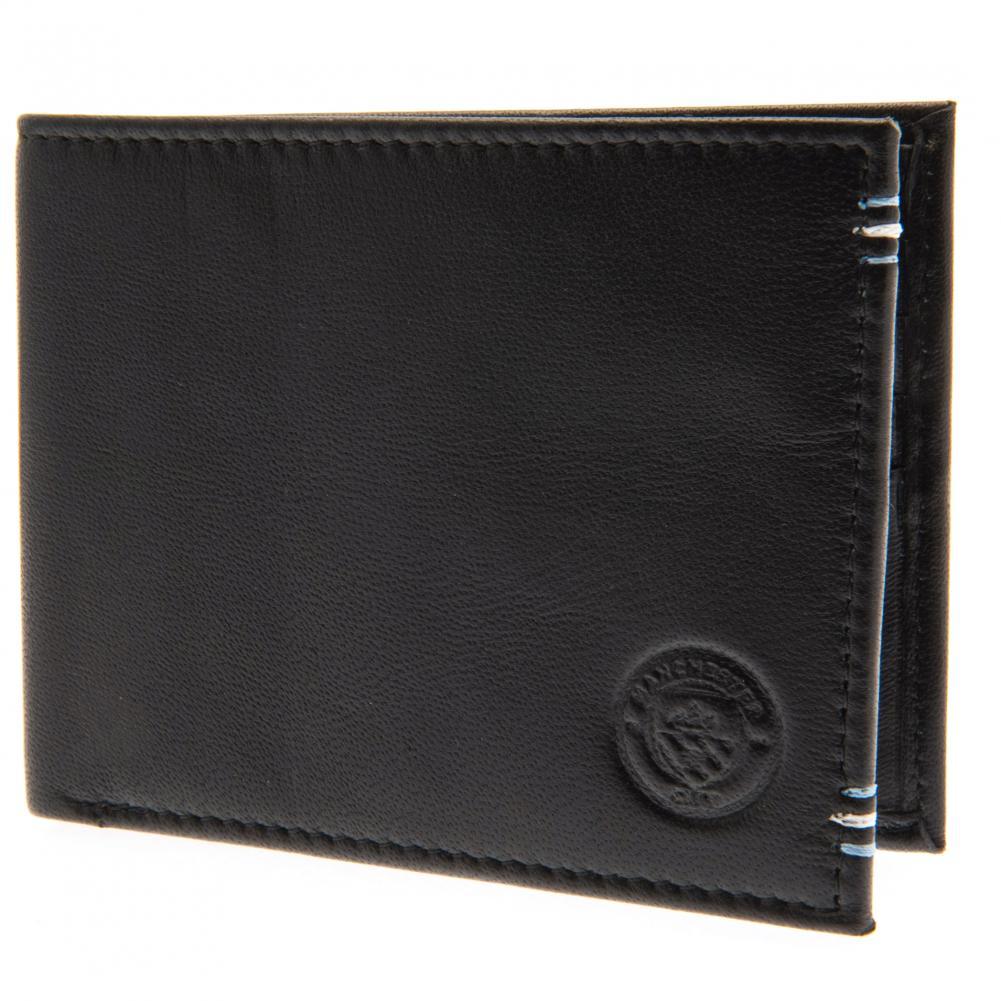 Official Manchester City FC Leather Stitched Wallet