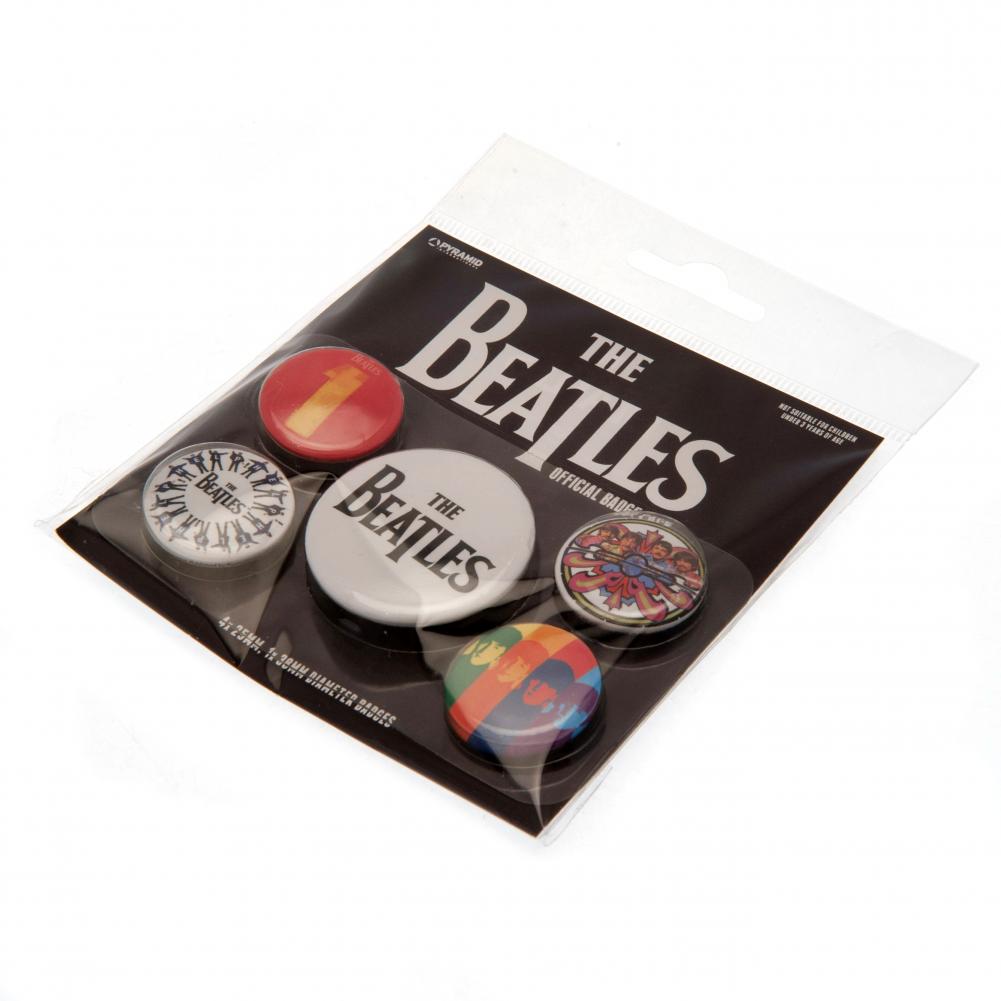 Official The Beatles 1 Album Button Badge Set