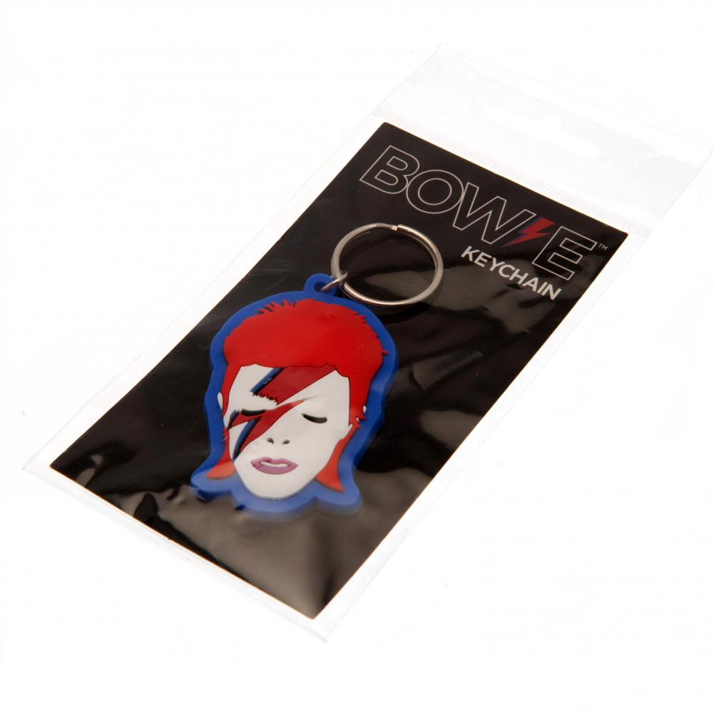 Official David Bowie PVC Keyring