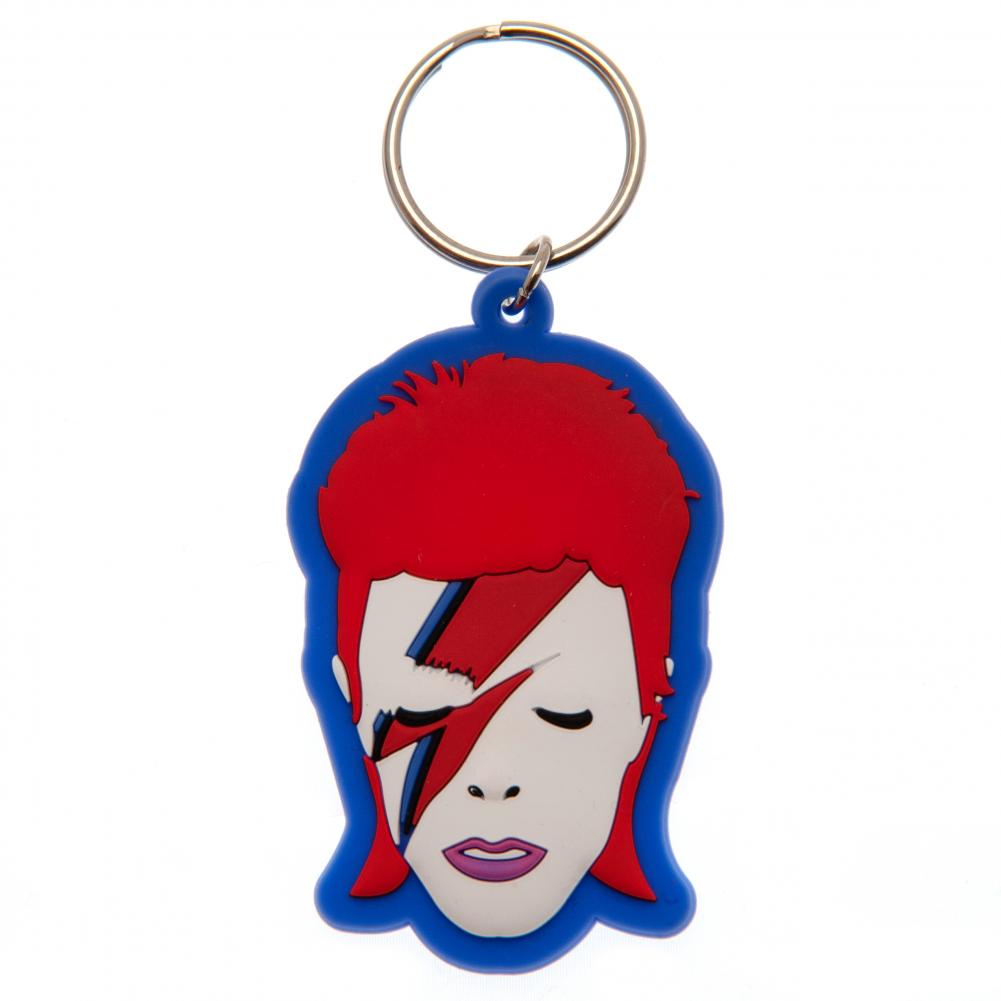 Official David Bowie PVC Keyring