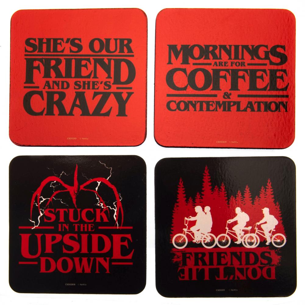 Official Stranger Things Coaster Set