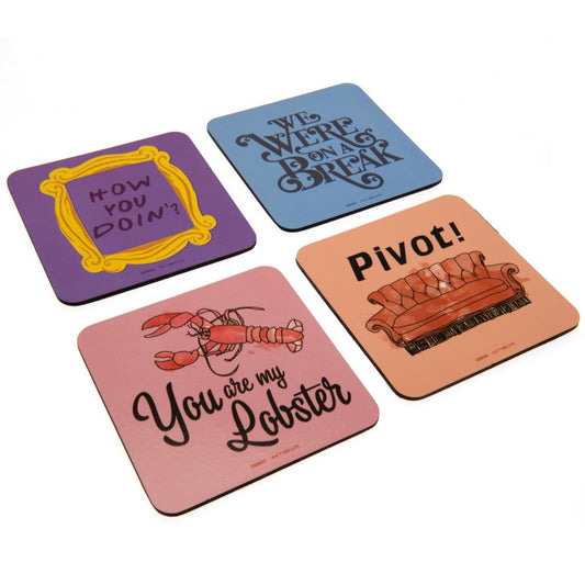 Official Friends Coaster Set Lobster