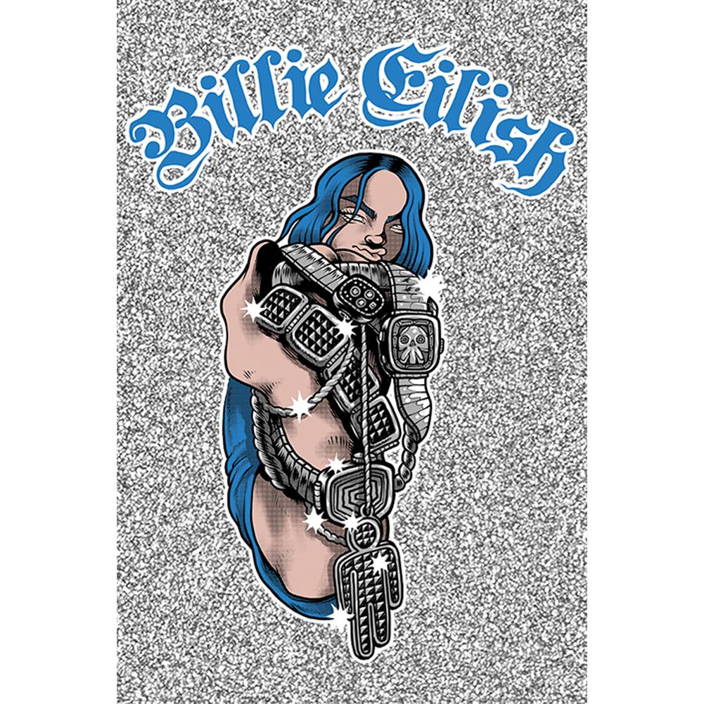 Official Billie Eilish Poster Bling 125