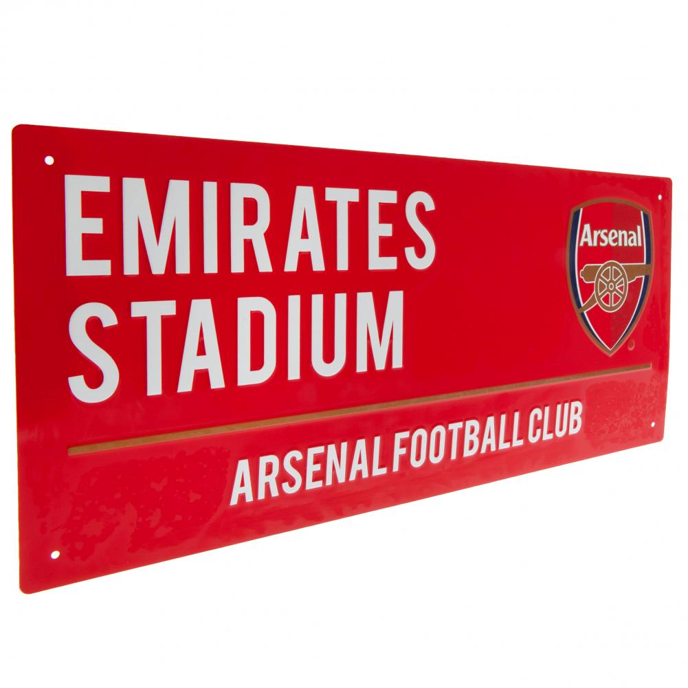 Official Arsenal FC Colour Street Sign