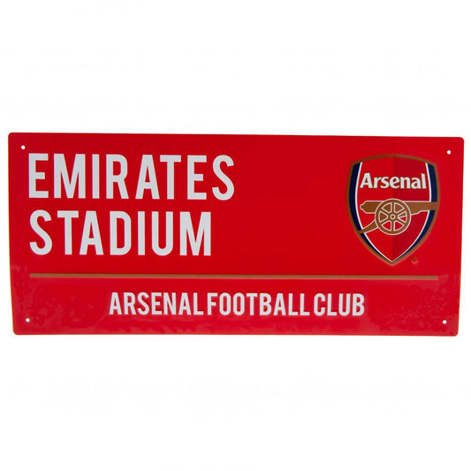 Official Arsenal FC Colour Street Sign