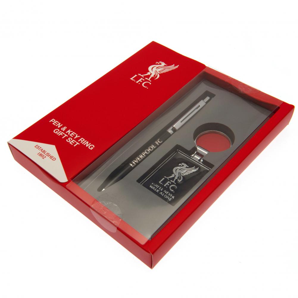 Official Liverpool FC Pen & Keyring Set