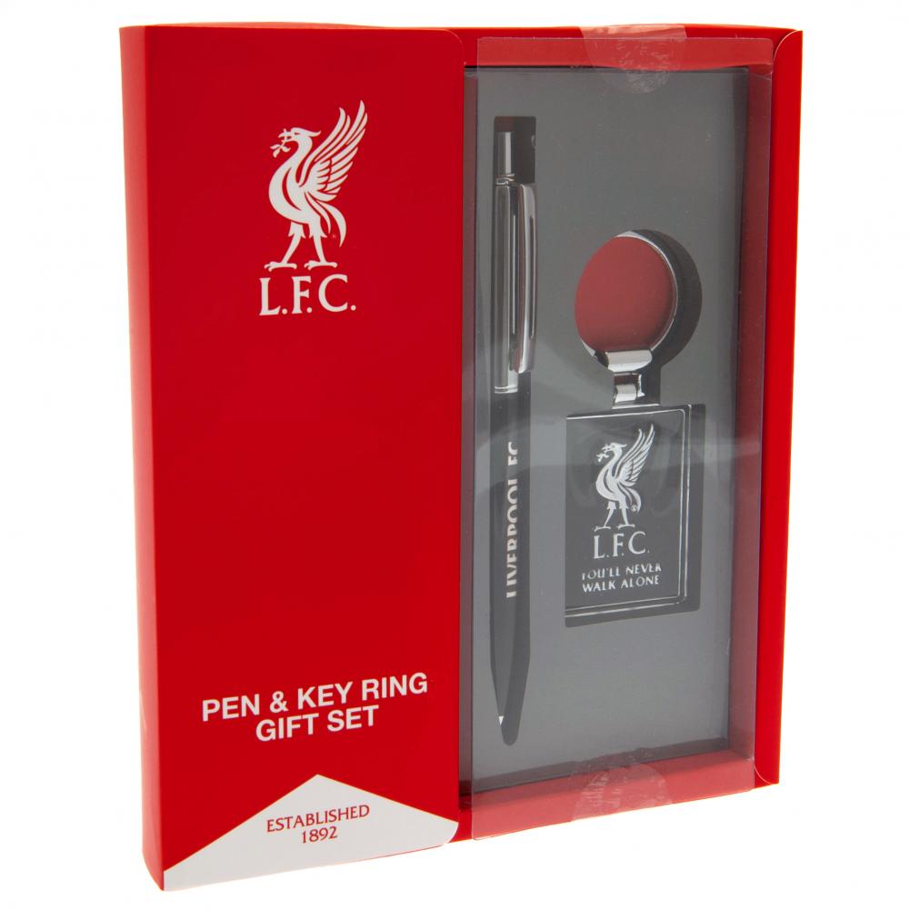 Official Liverpool FC Pen & Keyring Set