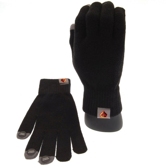 Official Watford FC Knitted Gloves Adults