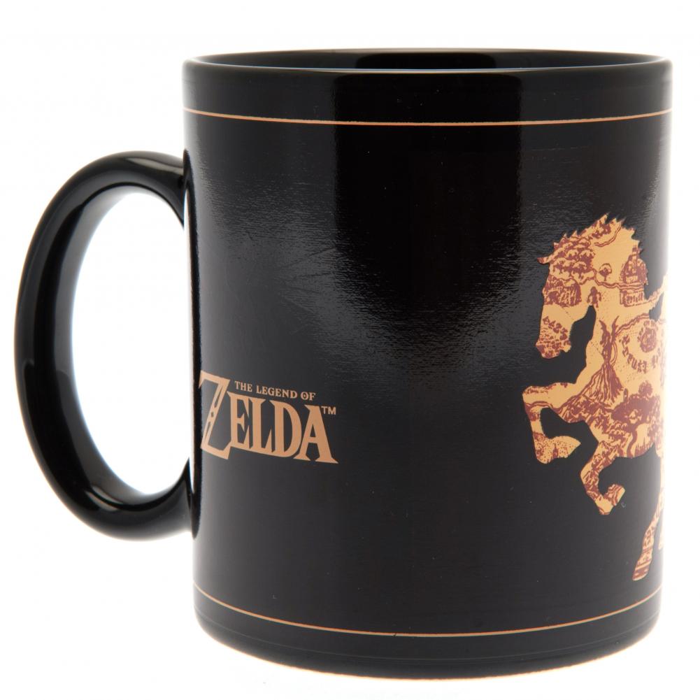 Official The Legend Of Zelda Heat Changing Mug Map