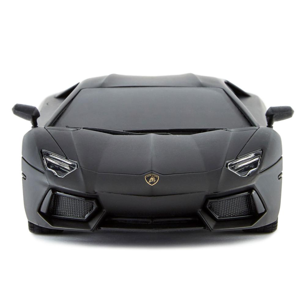 Official Lamborghini Aventador Radio Controlled Car 1:24 Scale Black