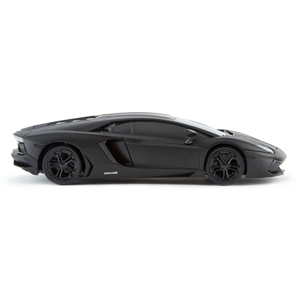 Official Lamborghini Aventador Radio Controlled Car 1:24 Scale Black