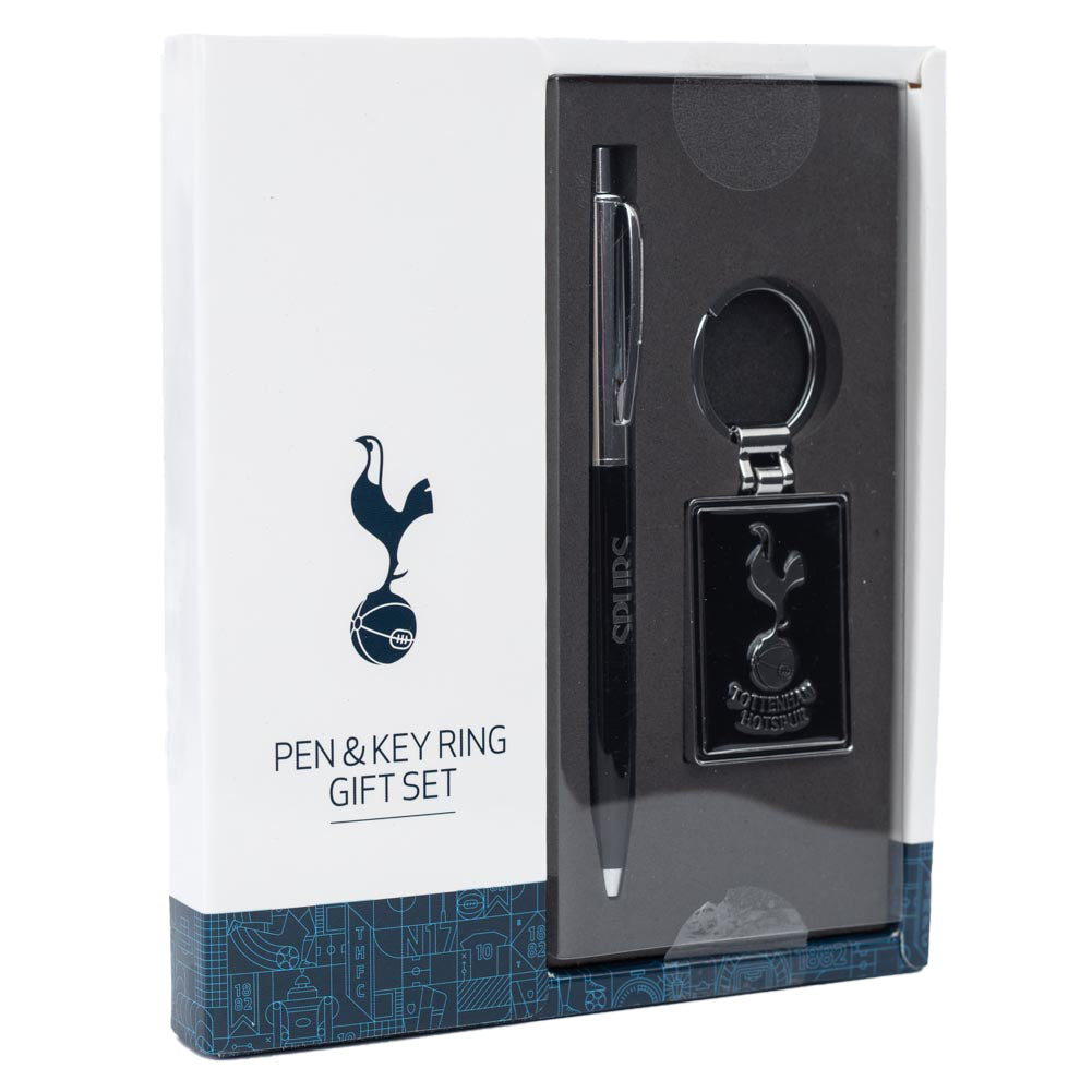 Official Tottenham Hotspur FC Pen & Keyring Set