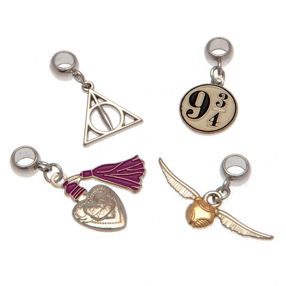 Official Harry Potter Silver Plated Charm Set