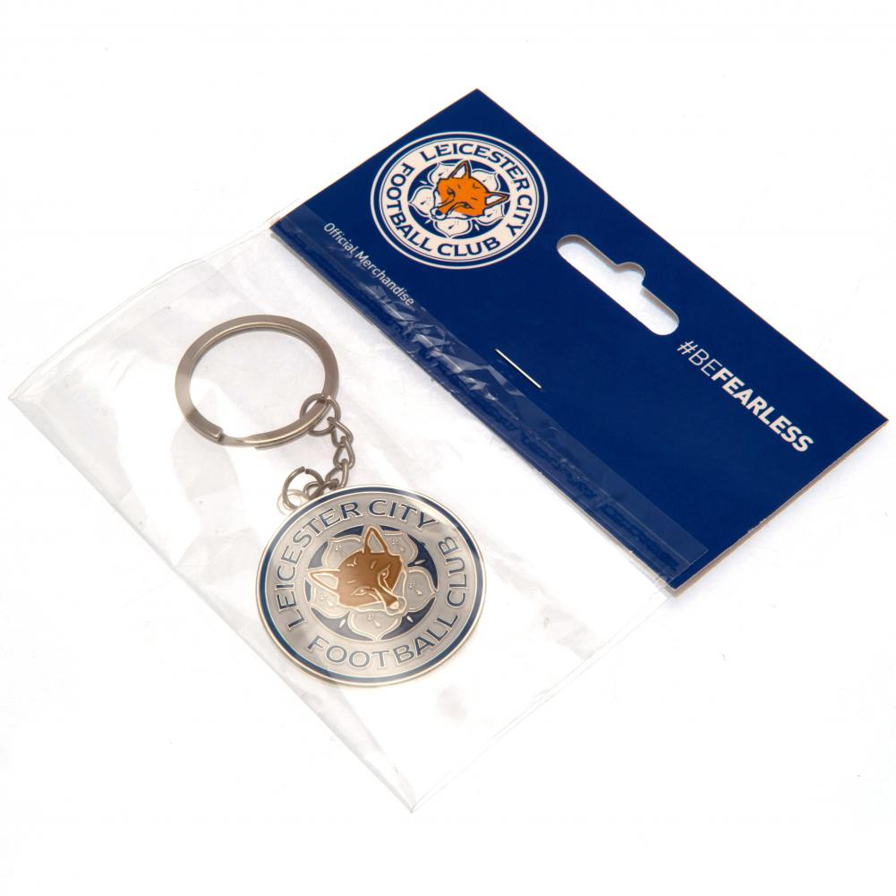 Official Leicester City FC Crest Keyring