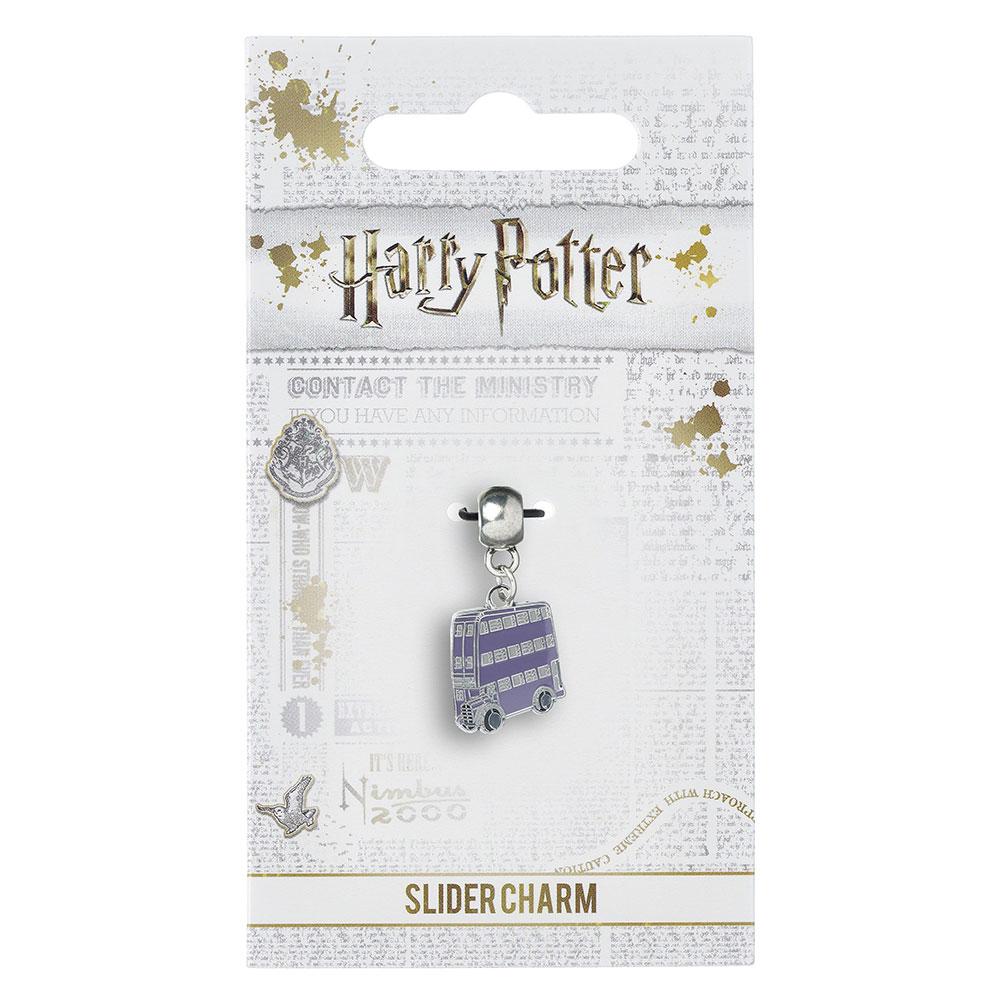 Official Harry Potter Silver Plated Charm Knight Bus