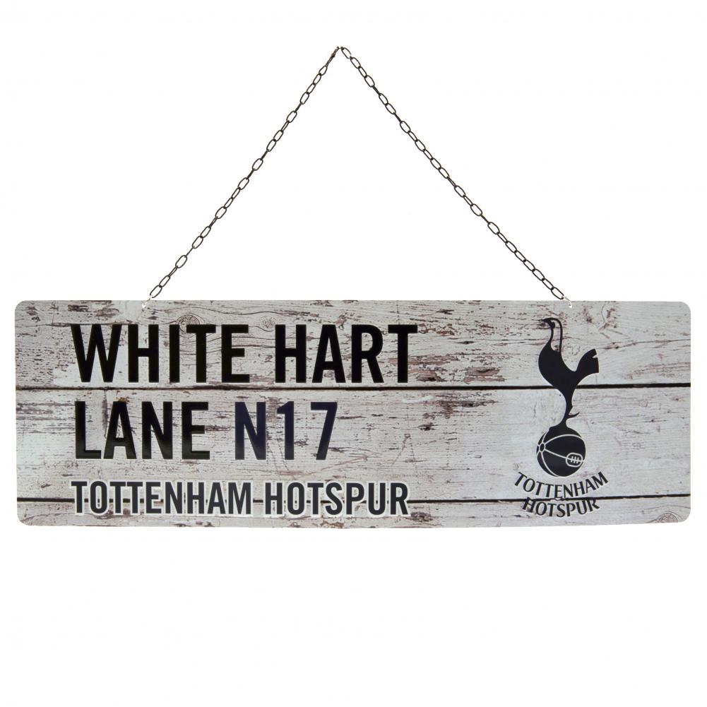 Official Tottenham Hotspur FC Rustic Garden Sign