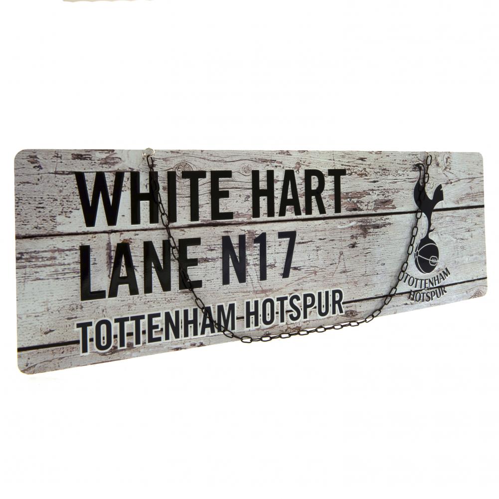 Official Tottenham Hotspur FC Rustic Garden Sign