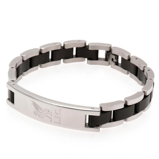 Official Liverpool FC Black Inlay Bracelet