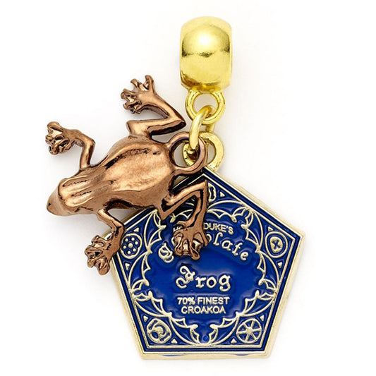 Official Harry Potter Gold Plated Charm Chocolate Frog