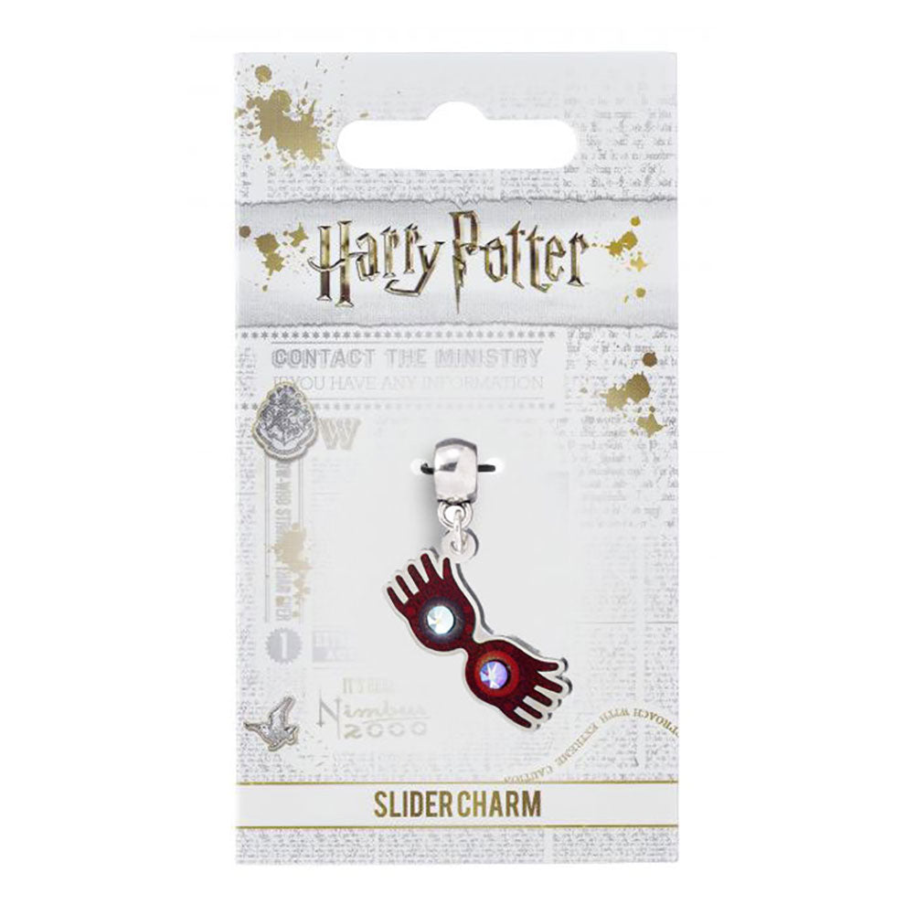 Official Harry Potter Silver Plated Charm Luna Lovegood Glasses