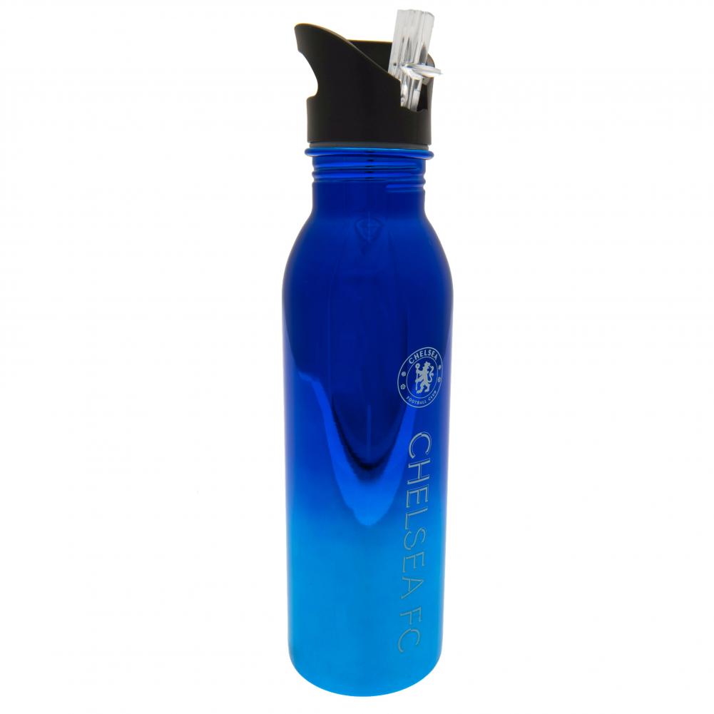 Official Chelsea FC UV Metallic Drinks Bottle