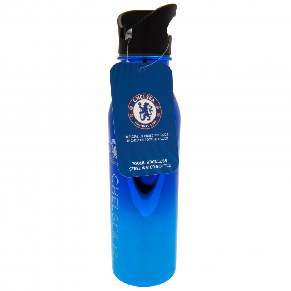 Official Chelsea FC UV Metallic Drinks Bottle