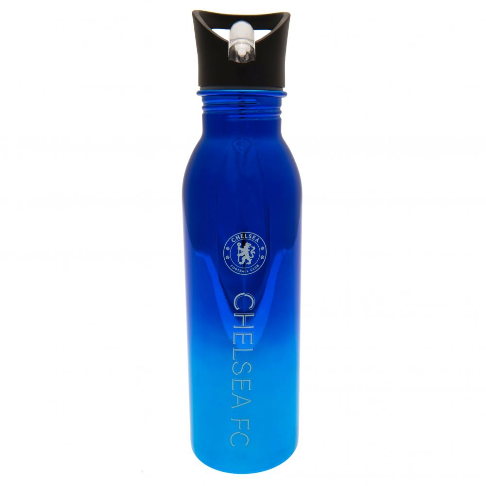 Official Chelsea FC UV Metallic Drinks Bottle