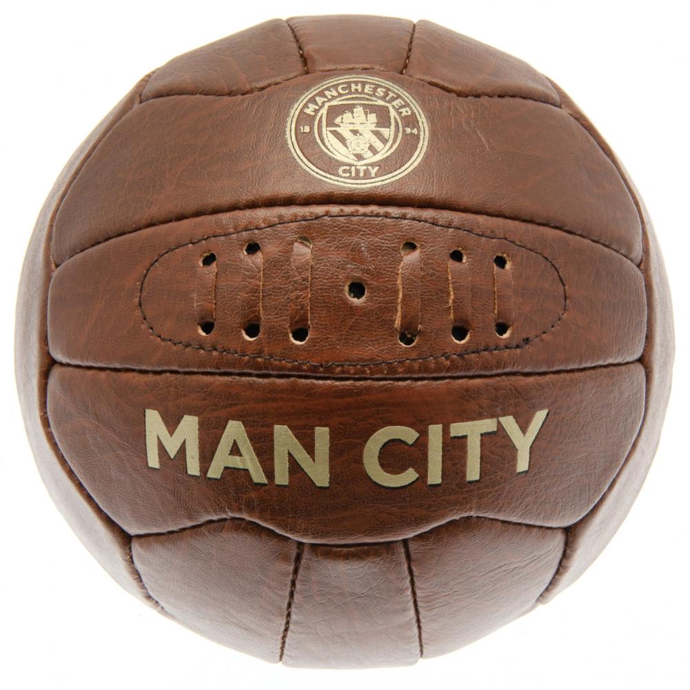 Official Manchester City FC Faux Leather Football