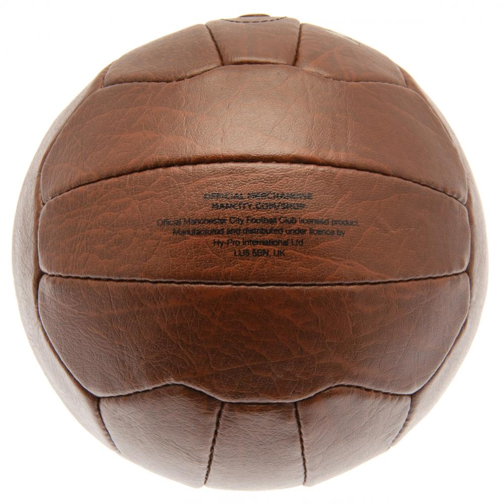 Official Manchester City FC Faux Leather Football