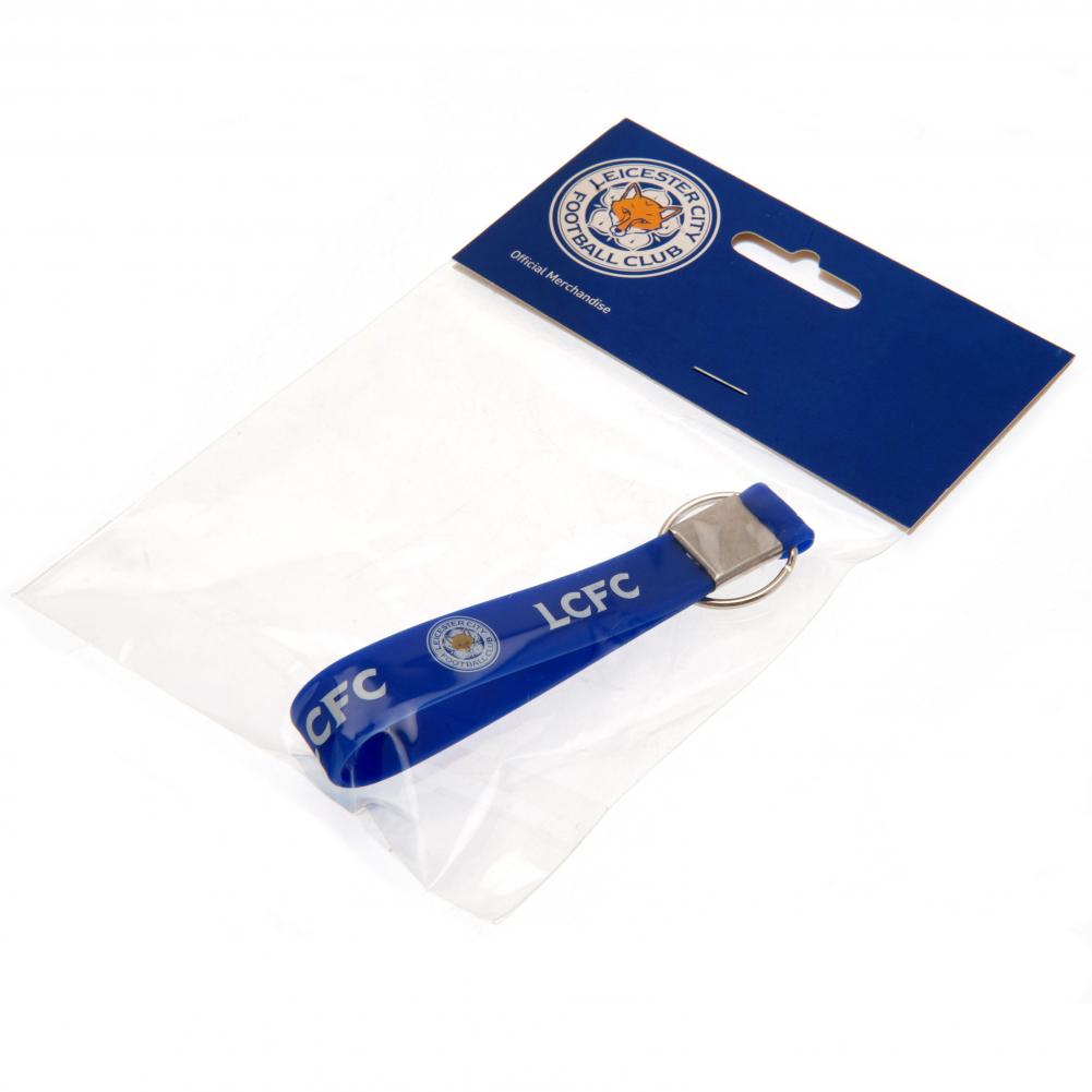 Official Leicester City FC Silicone Keyring