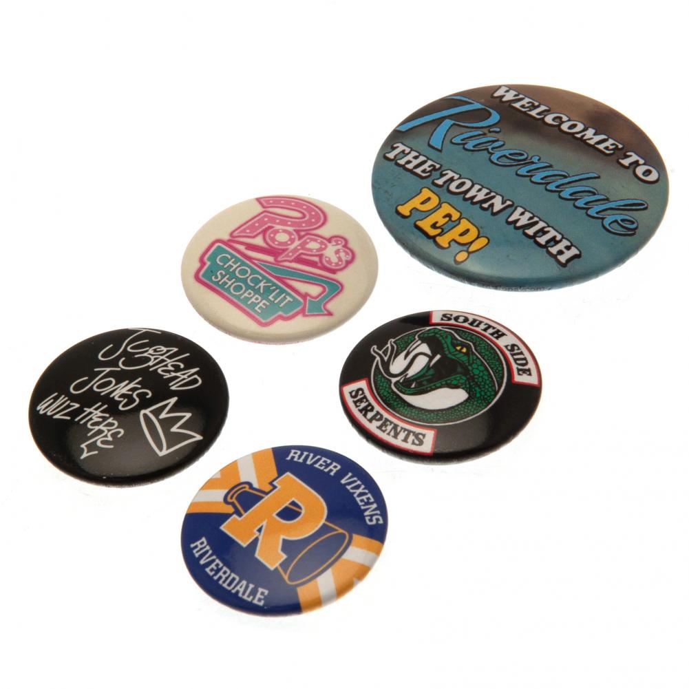 Official Riverdale Button Badge Set