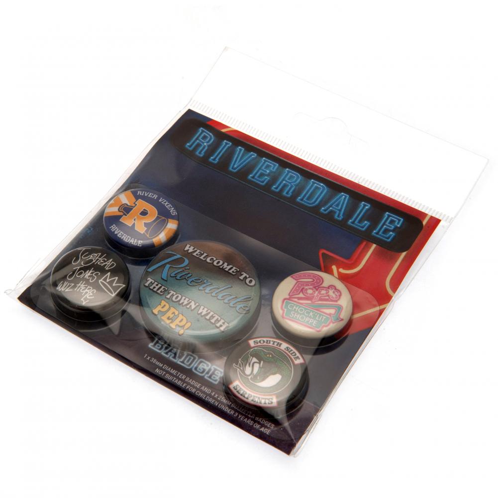 Official Riverdale Button Badge Set