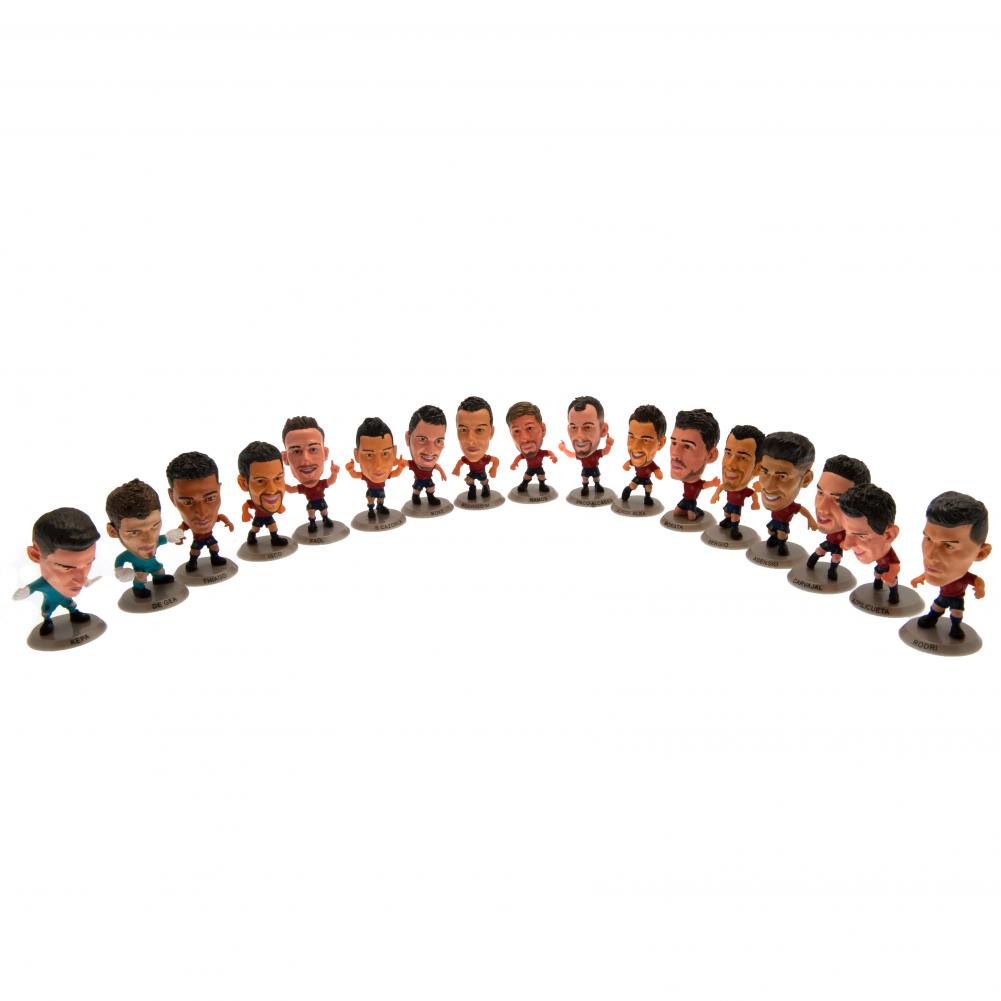 Official Spain SoccerStarz 17 Player Team Pack