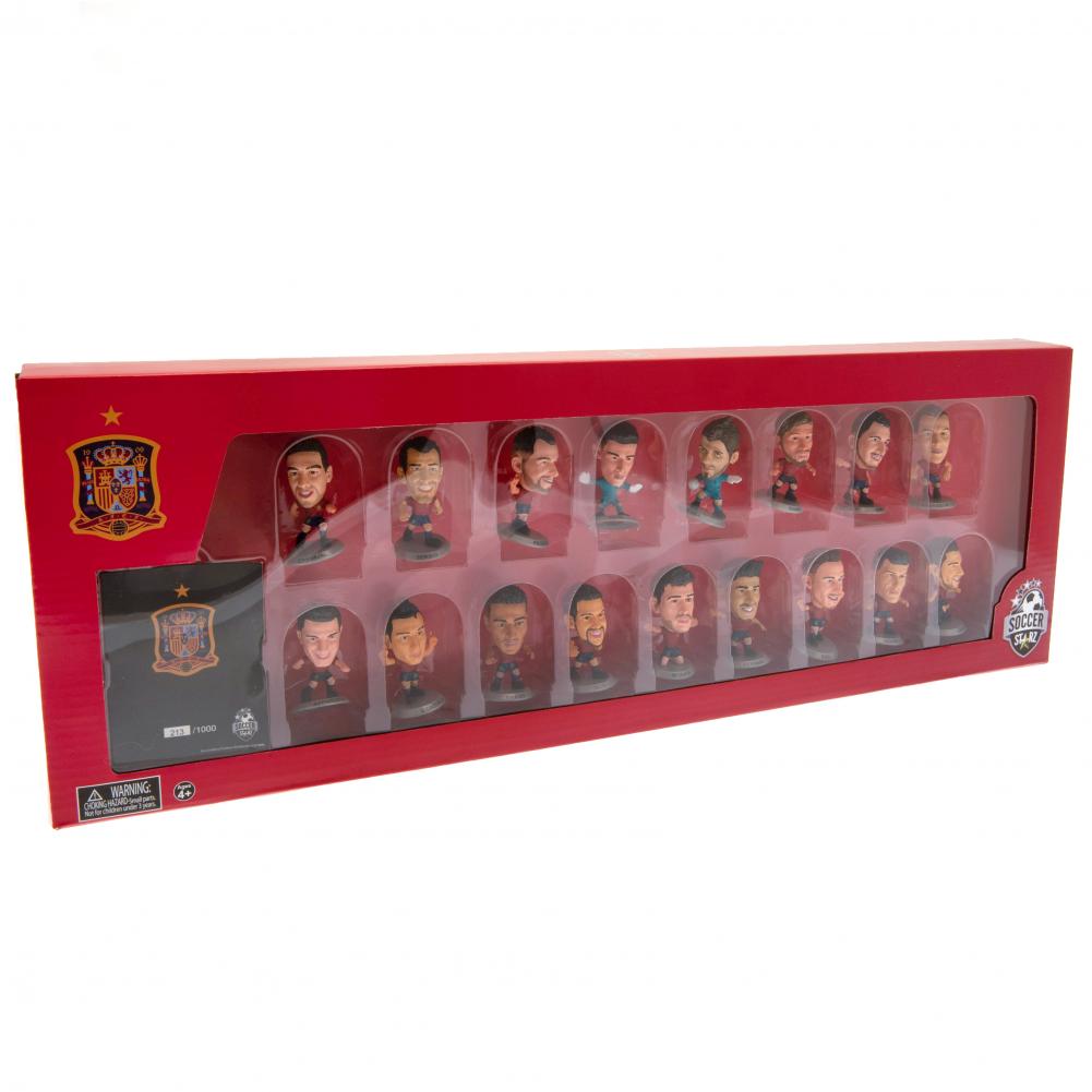 Official Spain SoccerStarz 17 Player Team Pack