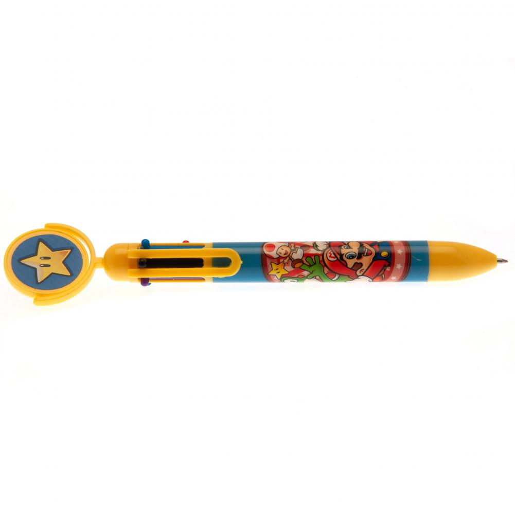 Official Super Mario Multi Coloured Pen