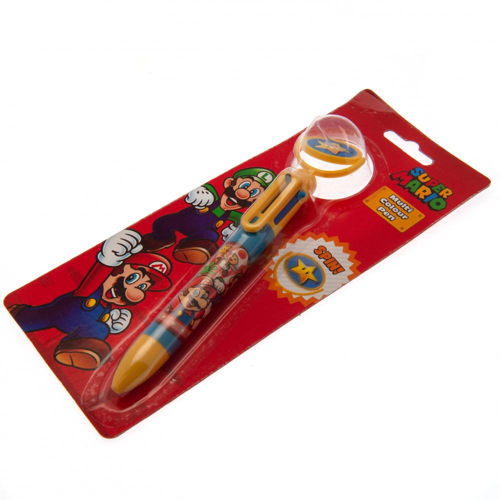 Official Super Mario Multi Coloured Pen