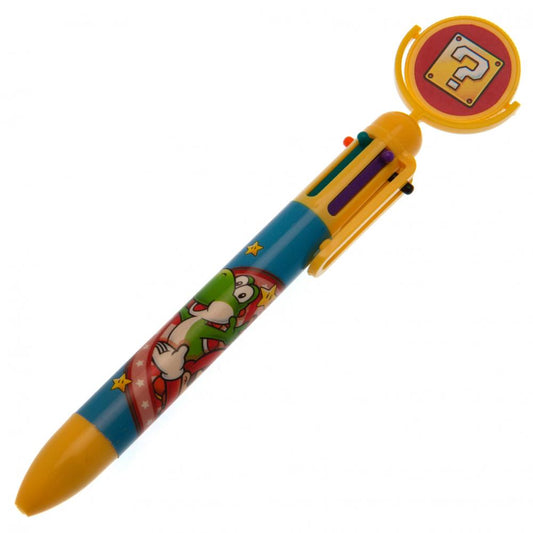 Official Super Mario Multi Coloured Pen