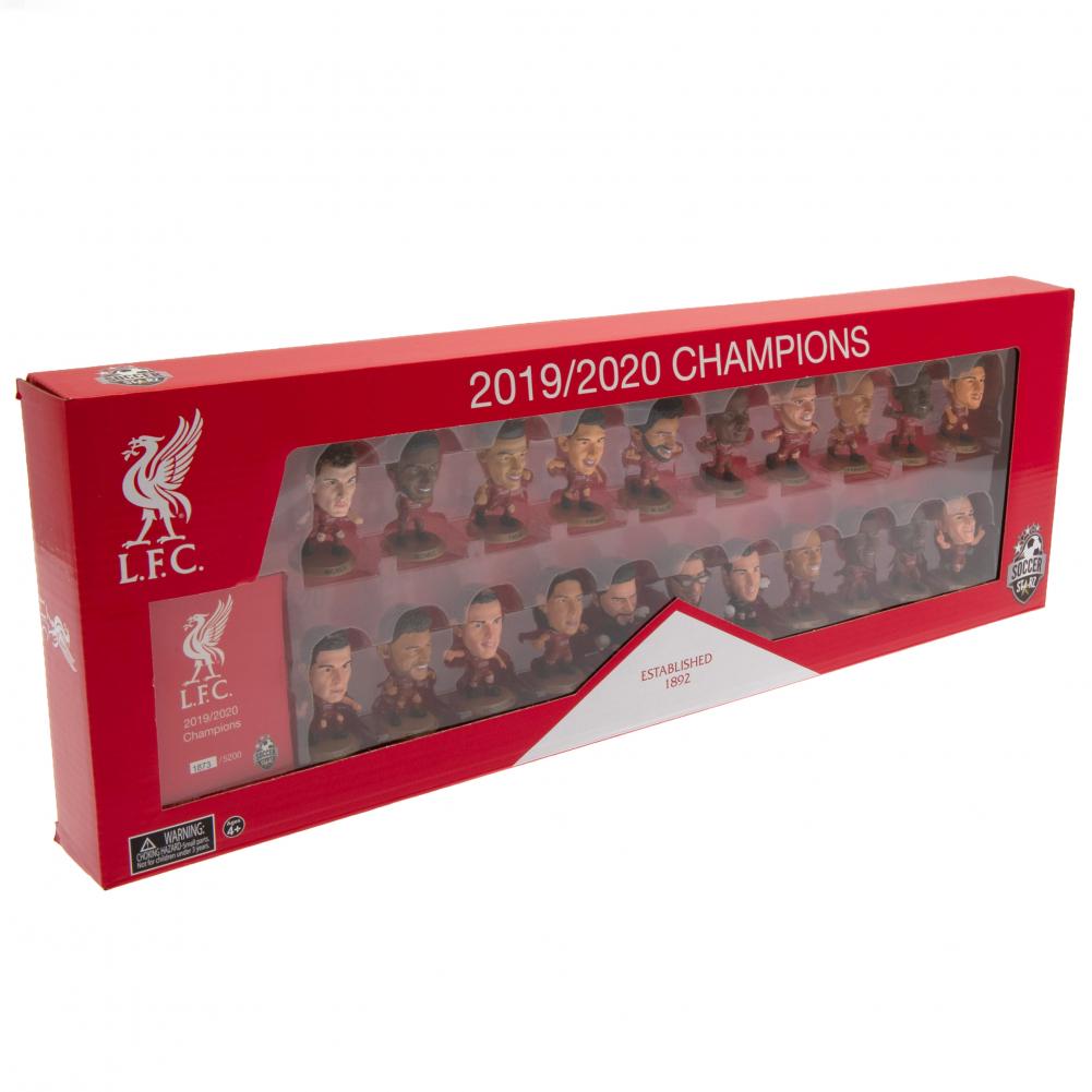 Official Liverpool FC SoccerStarz League Champions 21 Player Team Pack