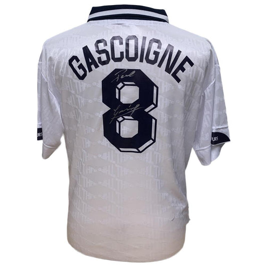 Official Tottenham Hotspur FC Gascoigne Signed Shirt