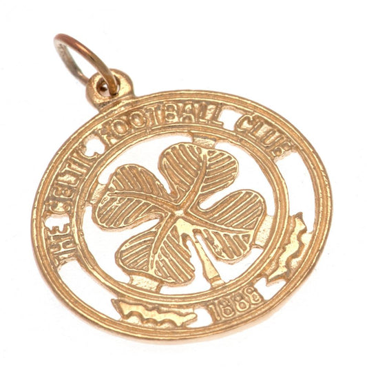 Official Celtic FC 9ct Gold Pendant Large