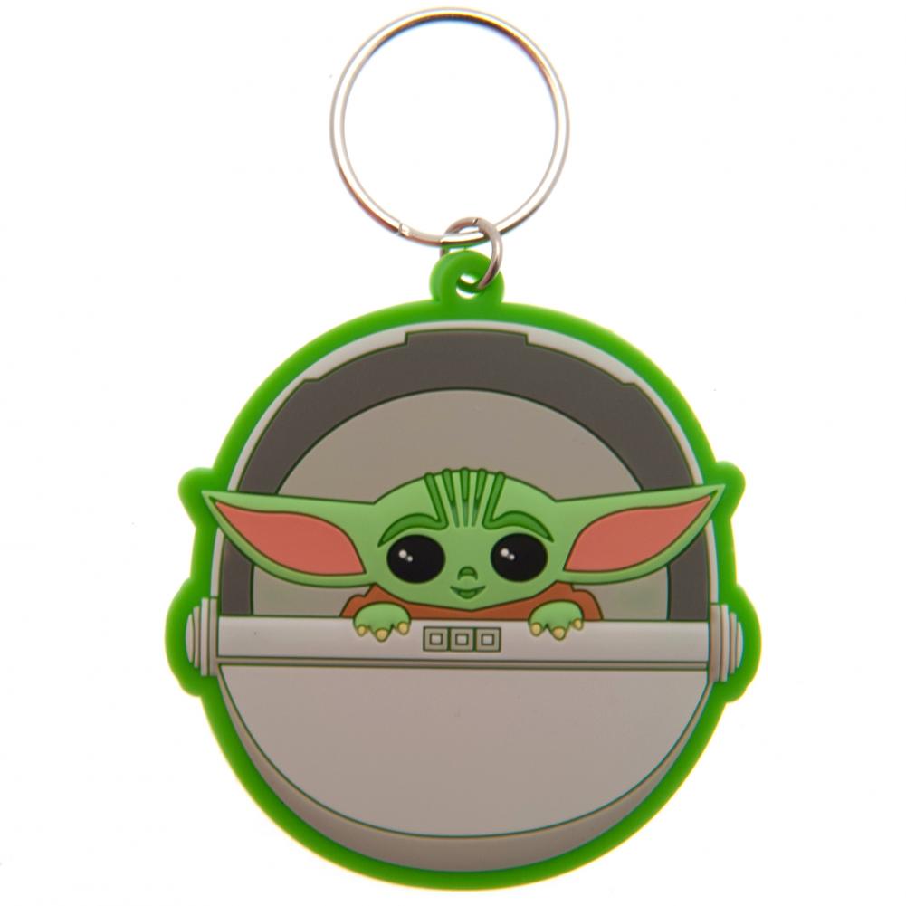 Official Star Wars: The Mandalorian Grogu PVC Keyring