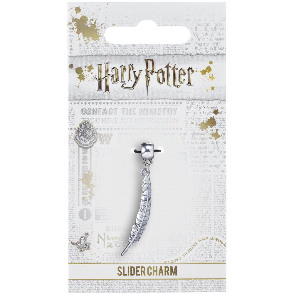 Official Harry Potter Silver Plated Charm Feather Quill