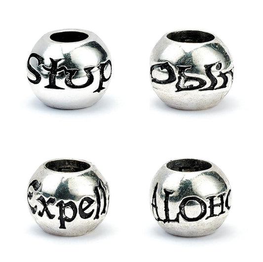 Official Harry Potter Silver Plated Charm Bead Set