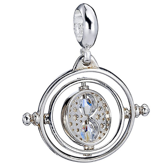 Official Harry Potter Sterling Silver Crystal Charm Time Turner