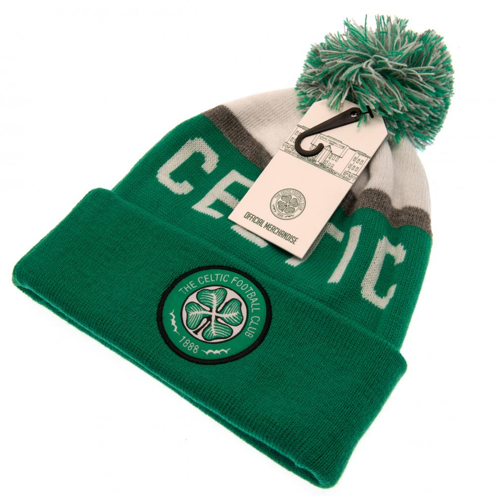 Official Celtic FC Text Ski Hat