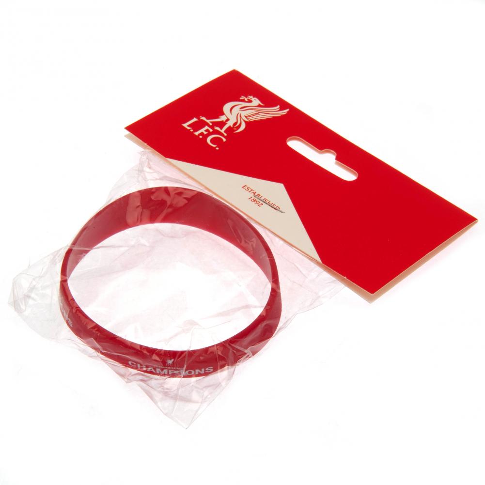 Official Liverpool FC Premier League Champions Silicone Wristband