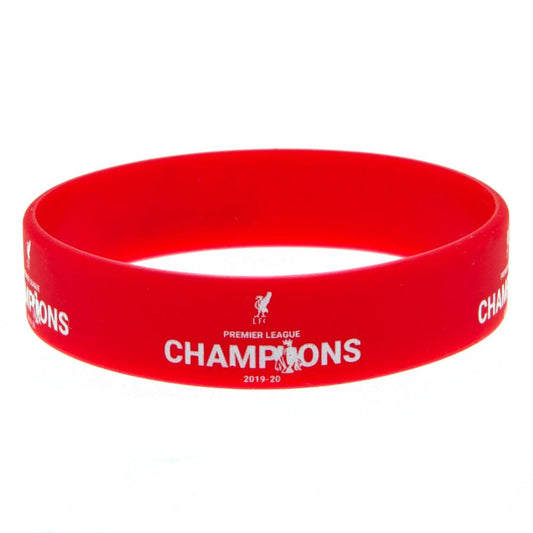 Official Liverpool FC Premier League Champions Silicone Wristband