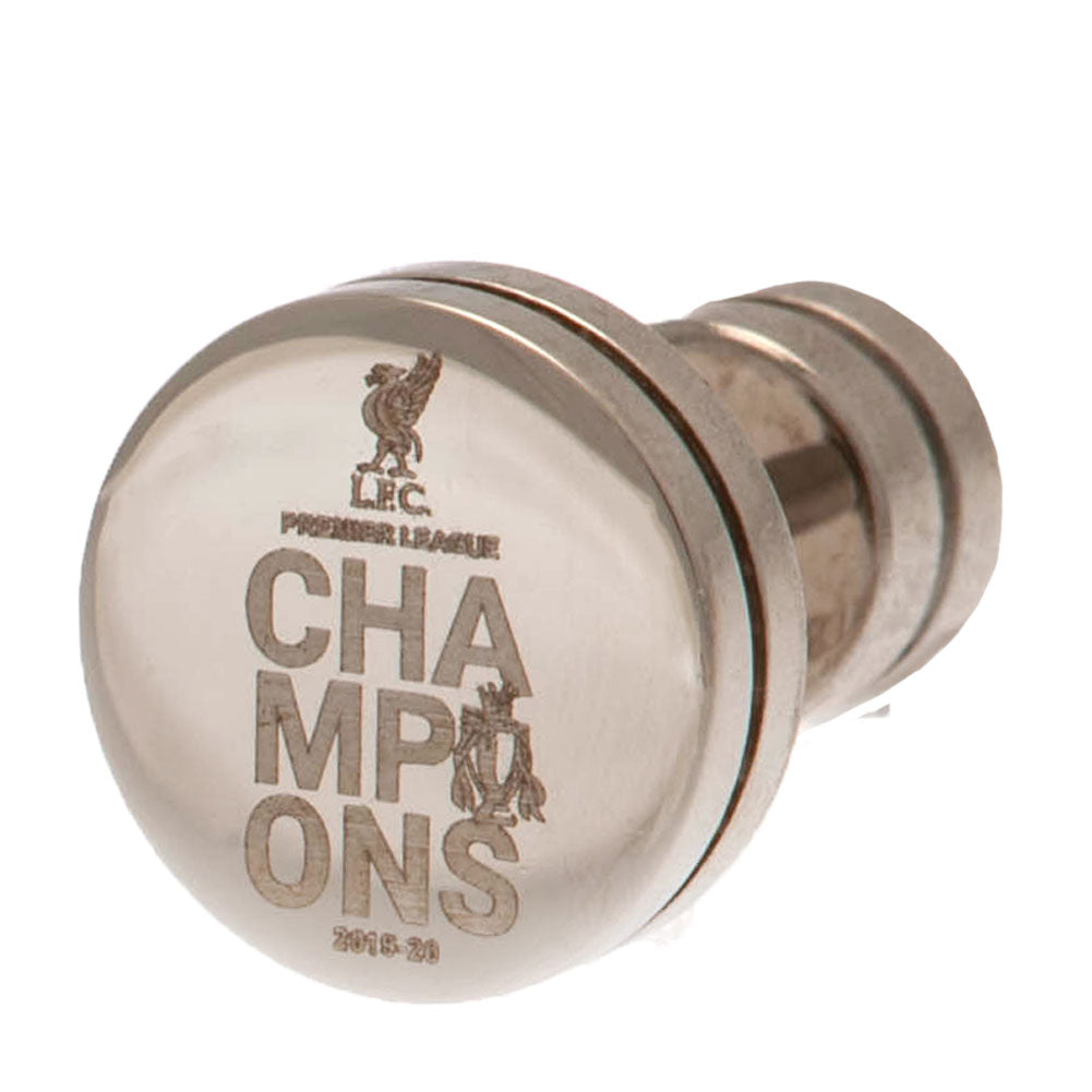 Official Liverpool FC Premier League Champions Stainless Steel Stud Earring